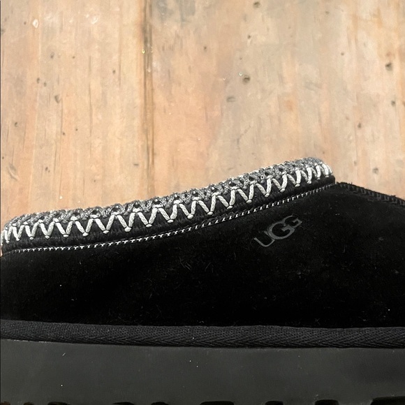 UGG Black Tasman Slippers - Picture 2 of 3